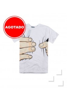 Camiseta Mano 3D